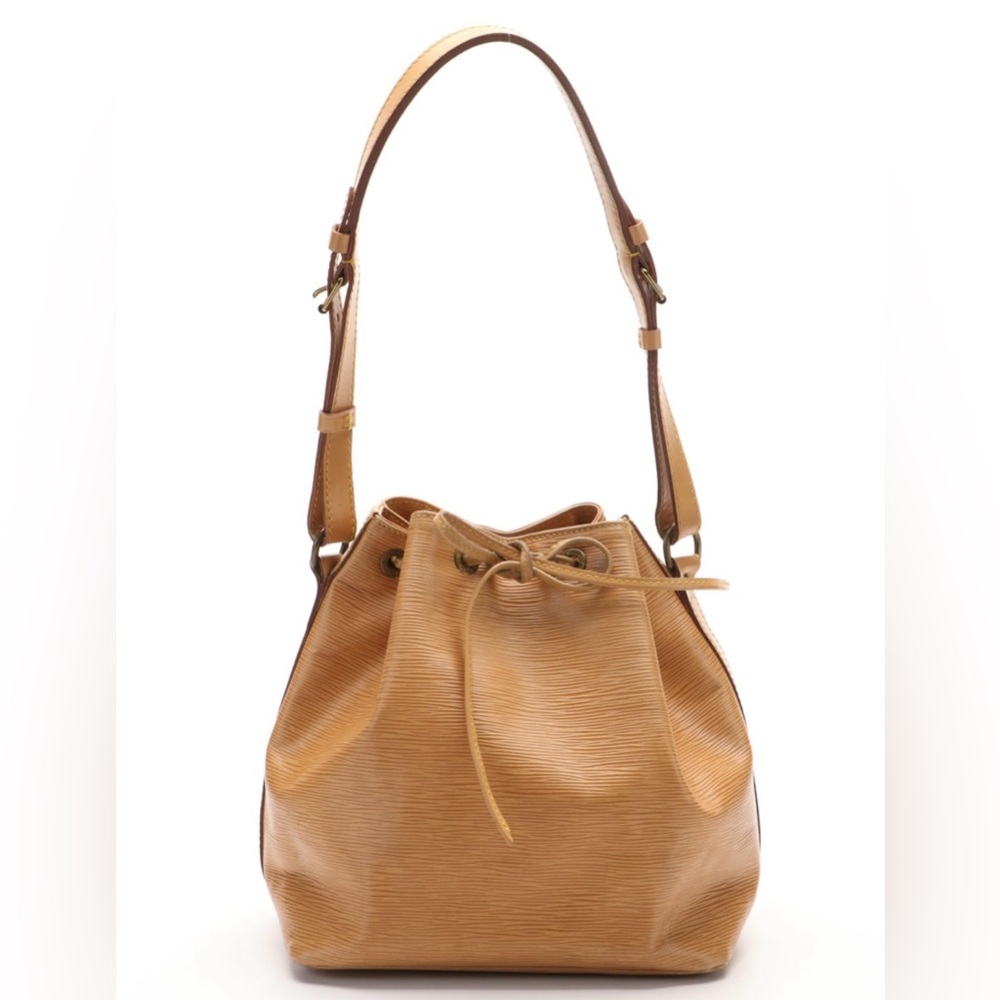 Louis Vuitton Noe bucket bag in caramel epi leather